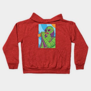 Gill-man Colorfull Art Kids Hoodie